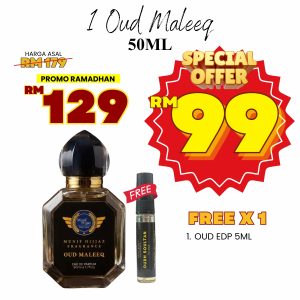 1 OUD MALEEQ 50ML